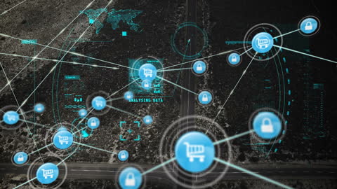 Global Connectivity with Secure Digital Network and Data Analysis