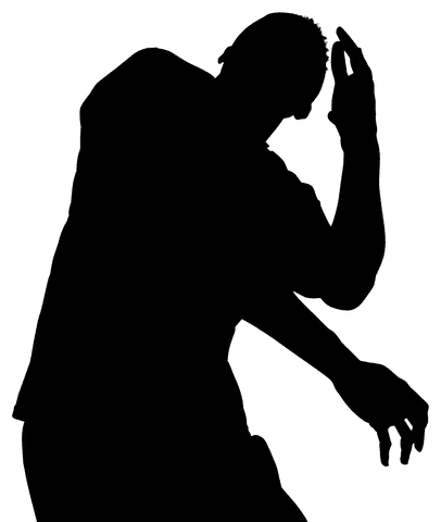sports man silhouette png vector on transparent background - Download Free Stock Videos Pikwizard.com