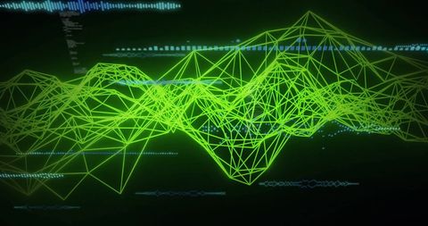 Abstract Digital Network of Data Connections - Download Free Stock Images Pikwizard.com