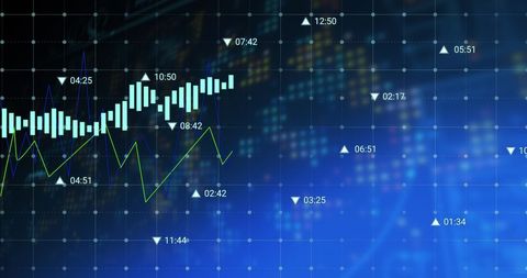 Abstract Financial Market Data Analysis Visualization - Download Free Stock Images Pikwizard.com