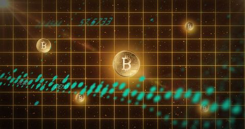 Visualizing Bitcoin Network in Cyber Digital Space - Download Free Stock Images Pikwizard.com