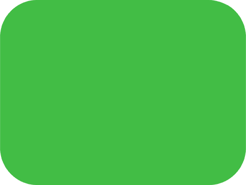 green rectangle with rounded corners on transparent background - Download Free Stock Videos Pikwizard.com