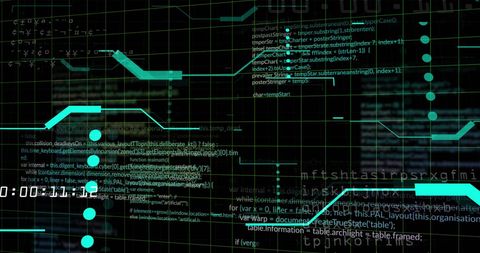Digital Data Processing with Futuristic Interface Themes - Download Free Stock Images Pikwizard.com