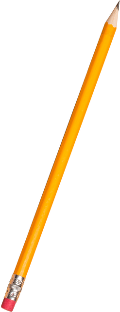 Transparent Background of Orange Pencil Close-up - Download Free Stock Videos Pikwizard.com