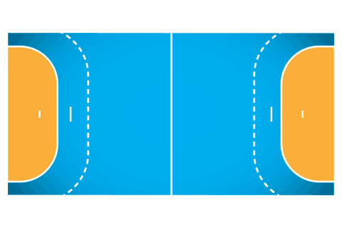 transparent blue and yellow sports field diagram - Download Free Stock Videos Pikwizard.com