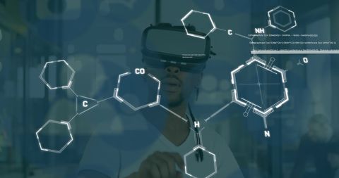 innovative virtual reality technology for data analysis - Download Free Stock Images Pikwizard.com