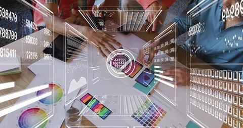 Collaborating on color design with augmented reality hud and digital prototyping