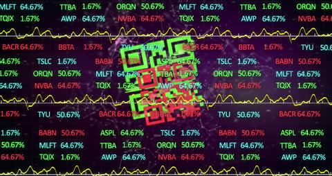 Digital Animation of Dynamic Financial Stock Data Streaming