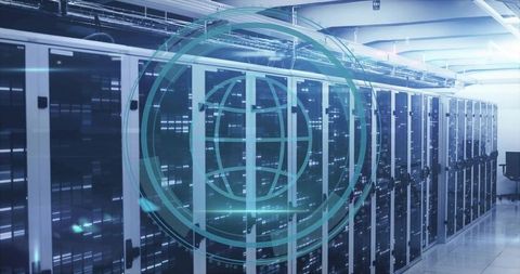 Holographic Globe Projection in Advanced Data Center