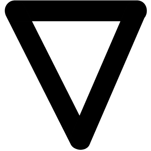 large black triangle on transparent background design - Download Free Stock Videos Pikwizard.com