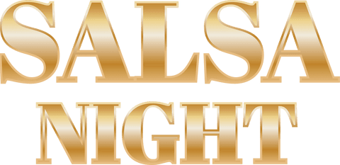 Gold Salsa Night Text on Transparent Background for Parties - Download Free Stock Videos Pikwizard.com