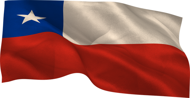 Transparent Chilean Flag Wave Design on Clear Background - Download Free Stock Videos Pikwizard.com