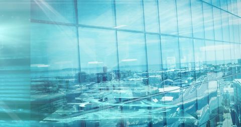 Medical Data Interface Reflection on Modern City