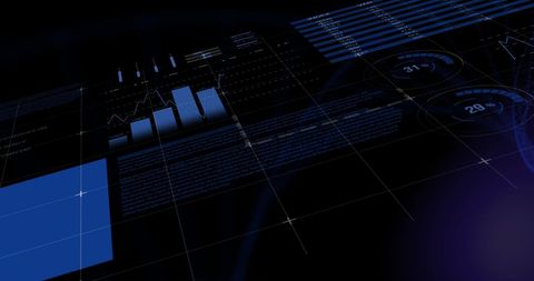 Digital Financial Data and Global Business Analytics Interface - Download Free Stock Images Pikwizard.com