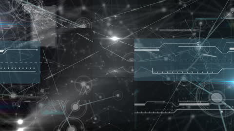 Abstract Digital Network Visualization with Data Interfaces