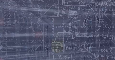 Interactive math formulas on abstract digital interface