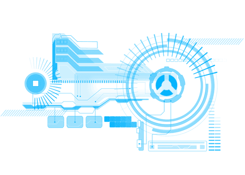 futuristic digital interface with transparent background illustration - Download Free Stock Videos Pikwizard.com