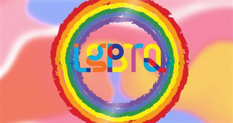 Abstract LGBTQ Pride Rainbow Design Background - Download Free Stock Images Pikwizard.com