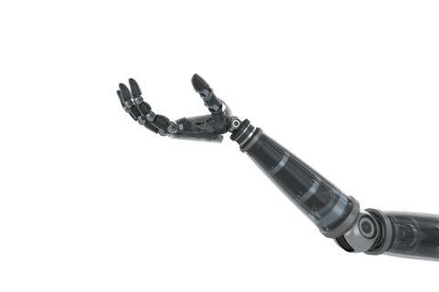 Transparent Robotic Arm Illustration Vector for Technology Design - Download Free Stock Videos Pikwizard.com