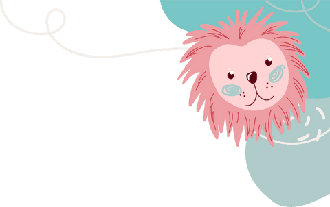 playful fantasy animal head with vibrant pastel design on transparent canvas - Download Free Stock Videos Pikwizard.com