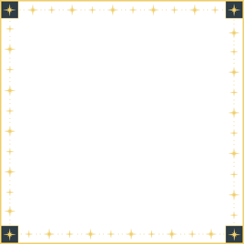 flat golden star border with dotted segments on transparent background - Download Free Stock Videos Pikwizard.com