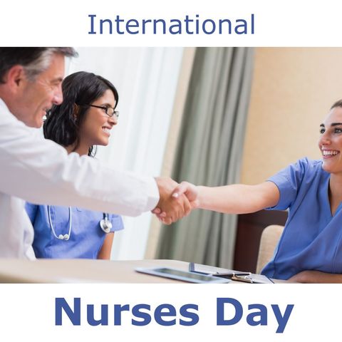 Healthcare Professionals Celebrating International Nurses Day