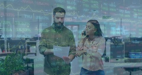 Collaborating in Modern Workplace Among Financial Data