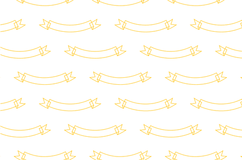 seamless yellow ribbon banner pattern on transparent background - Download Free Stock Videos Pikwizard.com