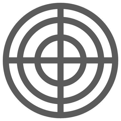 gray and white target symbol on transparent background - Download Free Stock Videos Pikwizard.com
