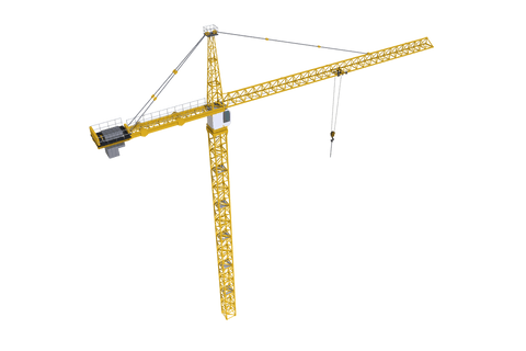 transparent illustration of yellow construction crane vector - Download Free Stock Videos Pikwizard.com