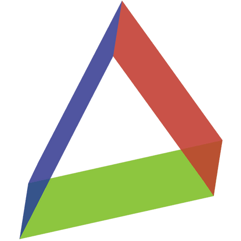 Abstract Triangular Shape on Transparent Background Illustration - Download Free Stock Videos Pikwizard.com