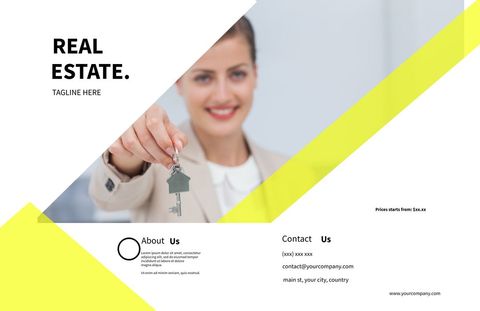 smiling woman holding house keys symbolizing new homeownership - Download Free Stock Templates Pikwizard.com
