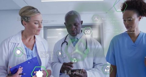 Innovative technologies merging with healthcare professionals