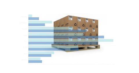 Data processing and global shipping visualization