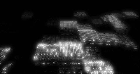 Binary Code Data Processing on High-Tech Screen - Download Free Stock Images Pikwizard.com