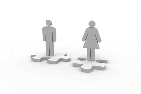 Transparent Male and Female Cutouts on Puzzle Bases - Download Free Stock Videos Pikwizard.com