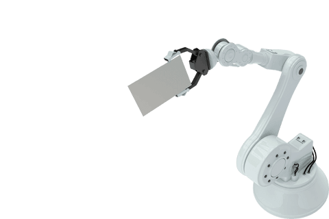 transparent background high-tech robot arm holding placard - Download Free Stock Videos Pikwizard.com