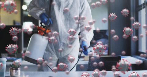 Disinfecting Workplace Against Coronavirus Spread