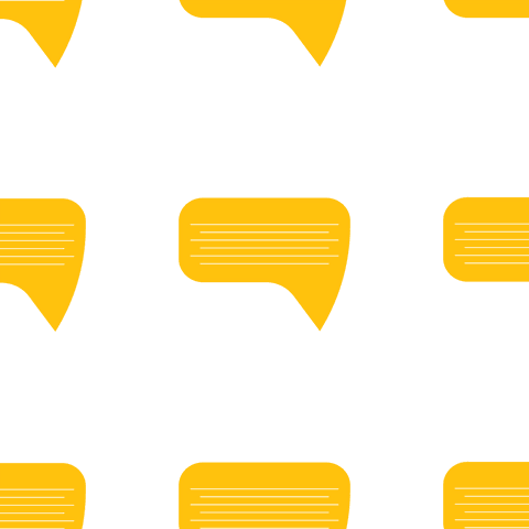 transparent pattern of yellow speech bubbles - Download Free Stock Videos Pikwizard.com