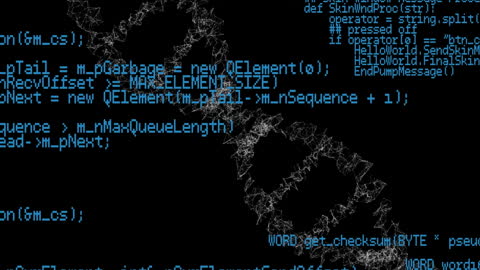 Digital Data Processing Over Spinning DNA Strand Visual