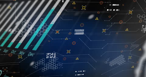 Dynamic Data Processing with Futuristic Interface Design
