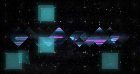 Futuristic Digital Geometric Abstract Background - Download Free Stock Images Pikwizard.com