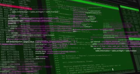 Javascript code display on monitor in dark-themed environment
