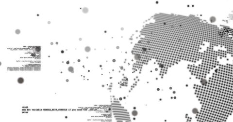 Digital Global Network Abstract with Data Visualization - Download Free Stock Images Pikwizard.com