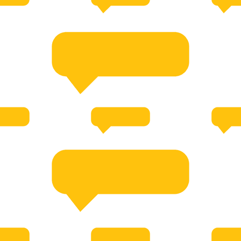 seamless transparent yellow speech bubbles pattern design - Download Free Stock Videos Pikwizard.com