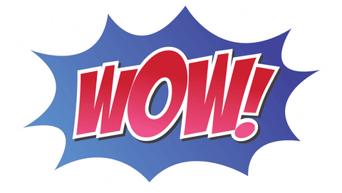 wow comic text burst on transparent background - Download Free Stock Videos Pikwizard.com