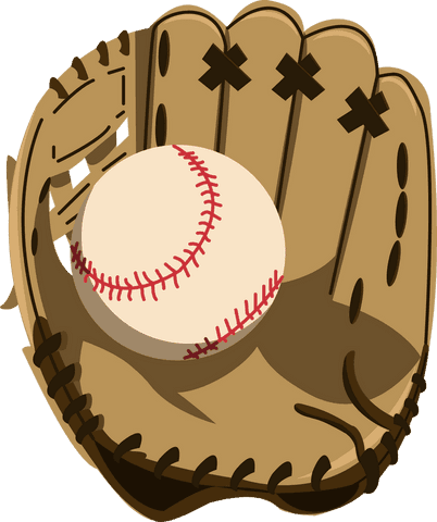 baseball glove holding ball on transparent background - Download Free Stock Videos Pikwizard.com