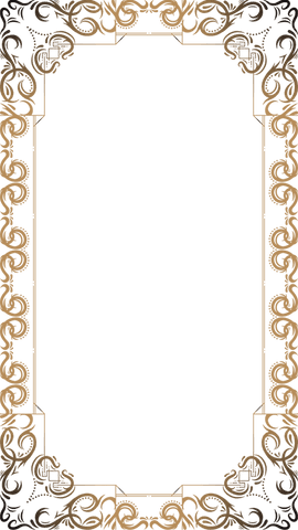 Elegant Vintage Ornamental Gold Frame on Transparent Background - Download Free Stock Videos Pikwizard.com