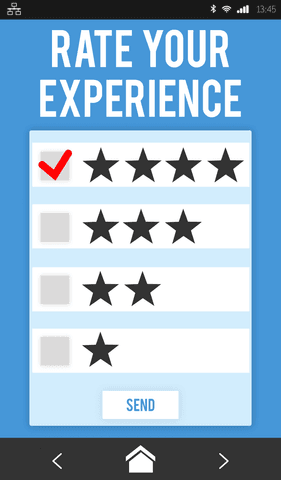 transparent interface design for rating experience on smartphone - Download Free Stock Videos Pikwizard.com