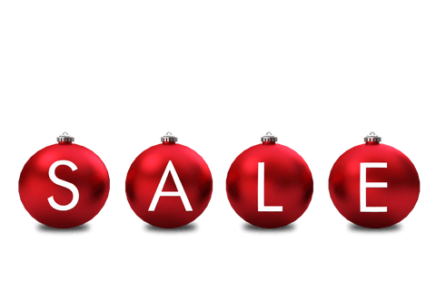 Christmas Sale Baubles Transparent Background Festive Season Offer - Download Free Stock Videos Pikwizard.com